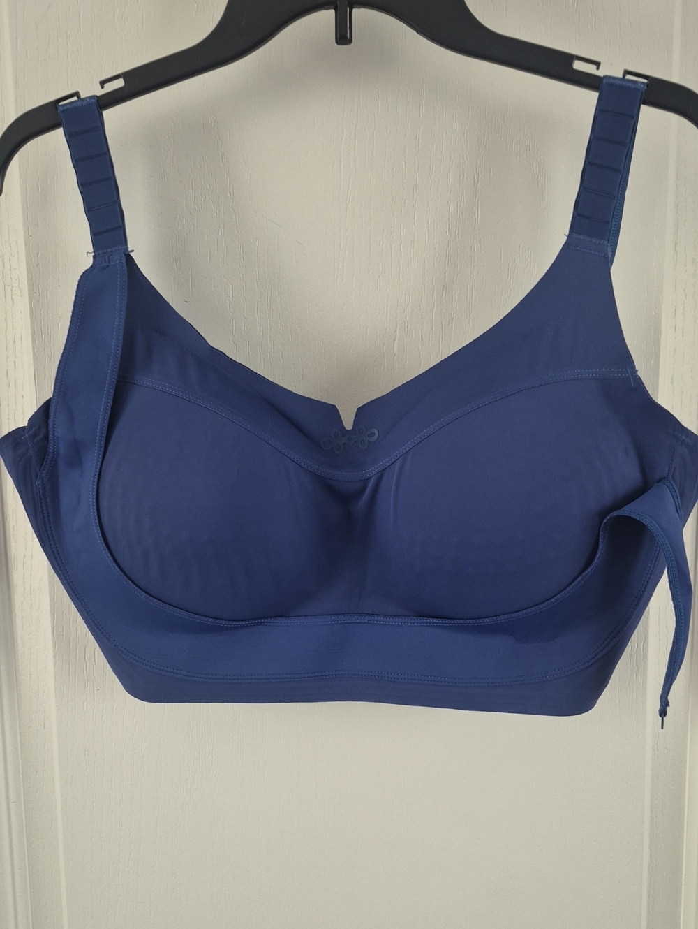 Wireless Support Bra in Deep Blue